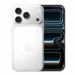 هاتف آبل آيفون 17 برو ماكس سعة 256 جيجابايت، لون أبيض كوني - الشرق الأوسط