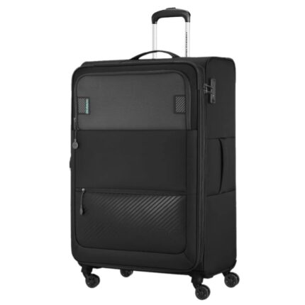American Tourister Majoris Plus Luggage Trolley Bag, 83 cm - Black