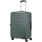 American Tourister Aerojoy Spinner Trolley Bag, 66 cm - Dark Forest