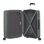 American Tourister Aerojoy Spinner Trolley Bag, 66 cm - Dark Forest - Image 3