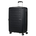 American Tourister Aerojoy Spinner Trolley Bag, 81 cm - Black