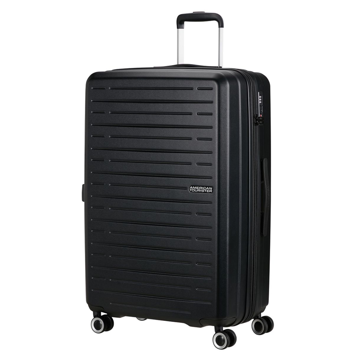 1200Wx1200H-MJ5X09905 American Tourister Aerojoy Spinner Trolley Bag, 81 cm - Black - Image 1