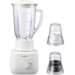 Panasonic Blender with 2 Mill 450 Watts 1.5 Liters, White - MX-EP5121WTZ