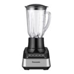 ⁦خلاط من باناسونيك، بقوة 800 واط، 2 لتر إبريق بلاستيكي – فضي / أسود⁩ - الصورة ⁦2⁩