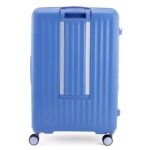 American Tourister Trento 4 Wheel Polycarbonate Hard Trolley, 76 cm - Blue - Image 3
