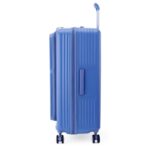 American Tourister Trento 4 Wheel Polycarbonate Hard Trolley, 82 cm - Blue - Image 4