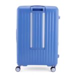 American Tourister Trento 4 Wheel Polycarbonate Hard Trolley, 82 cm - Blue - Image 3
